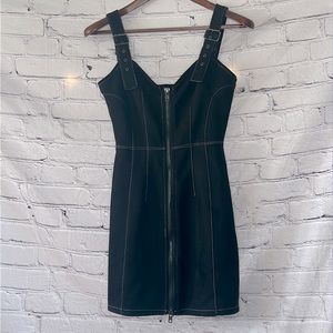 Honey Punch Black Short Jumper Dress Size Small Excellent Condition